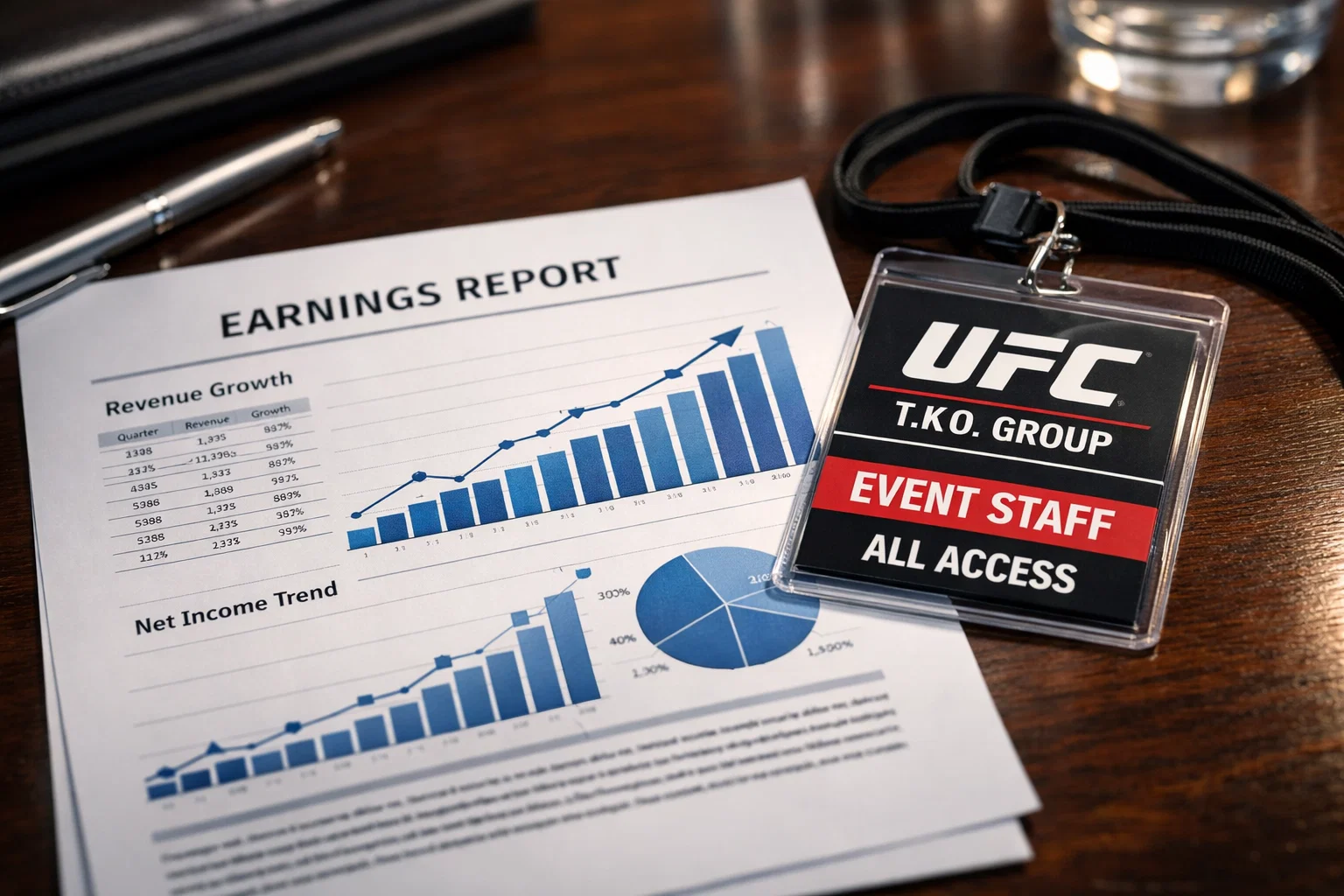 Finanzas de UFC y TKO Group ingresos y márgenes operativos