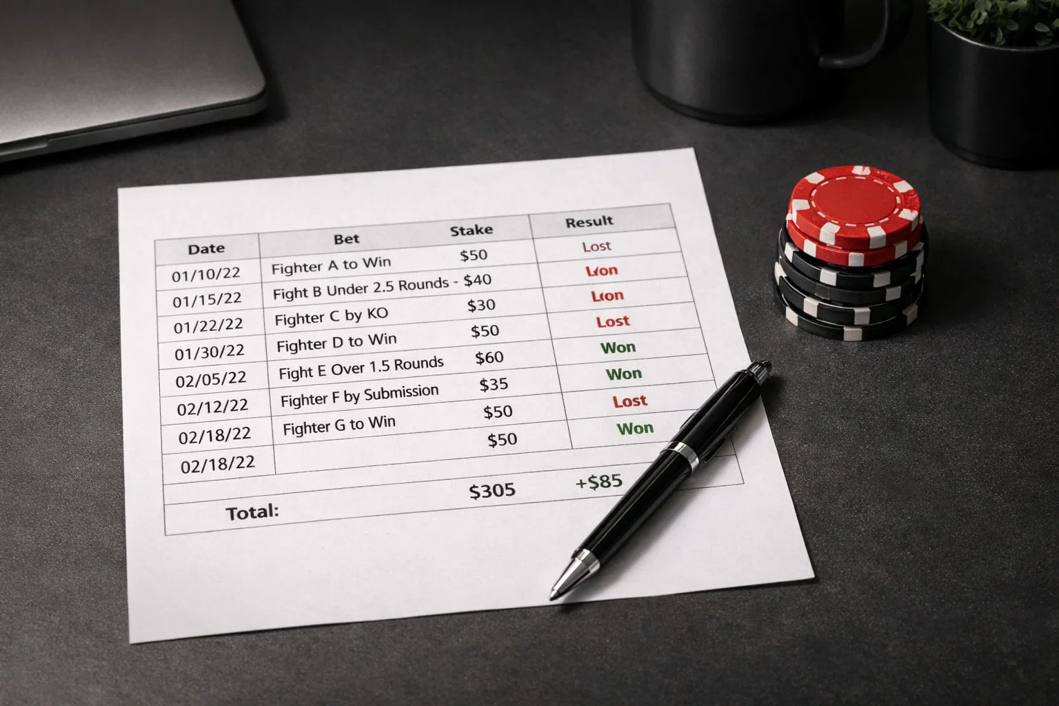 Gestión de bankroll en apuestas MMA sistemas y control de riesgo